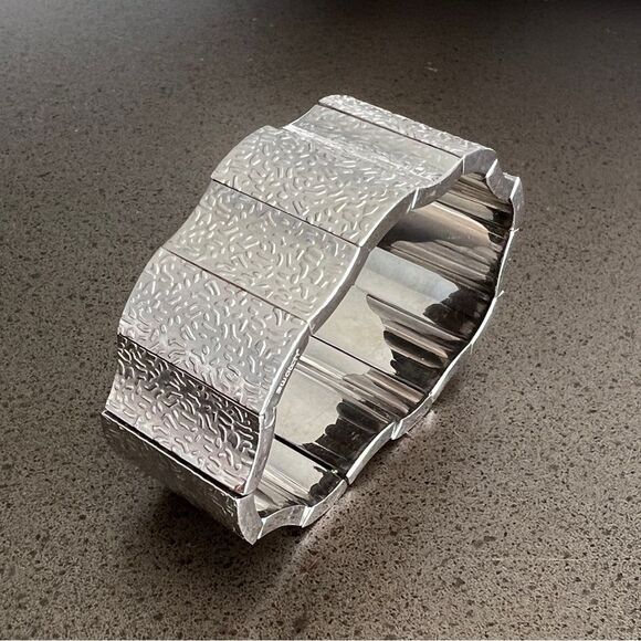 Swatch Stainless Steel Textured Bracelet - Picture 2 of 3